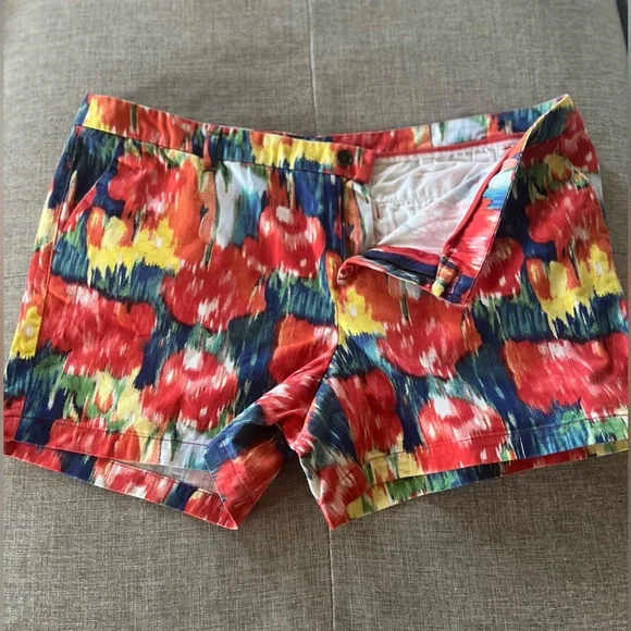 MERONA MULTICOLOR SHORTS SIZE 18 BEACH VACATION SHORTS - Picture 6 of 6